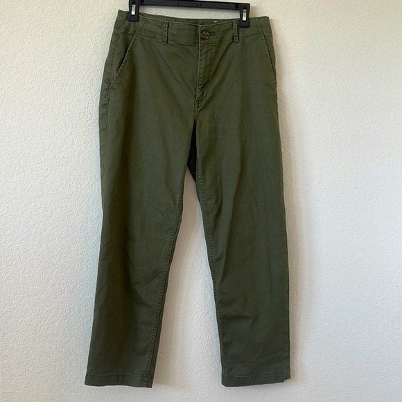 LOFT Pants - LOFT | Sz 8 | "The Perfect Straight" Army Green Pants